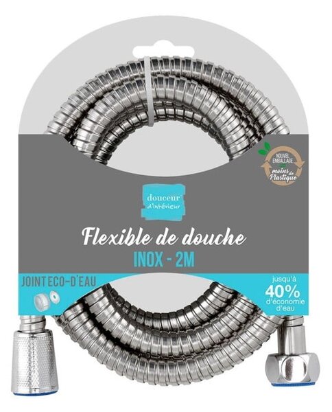 Tubo doccia in acciaio Hydro - douceur d'intérieur