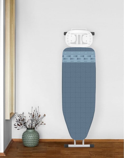 Coperchio in cotone blu per asse da stiro, lunghezza 140 cm Air Comfort - Wenko