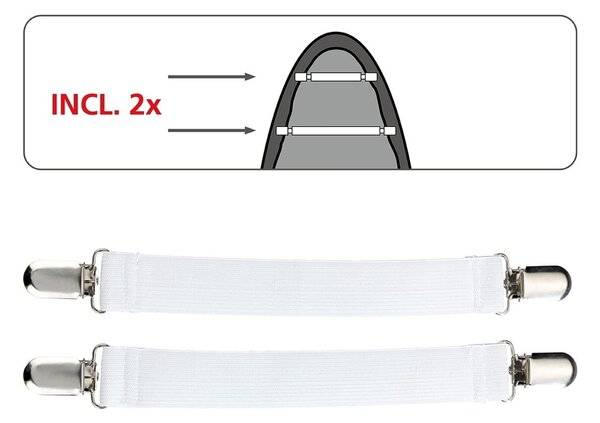 Coperchio in cotone blu per asse da stiro, lunghezza 140 cm Air Comfort - Wenko