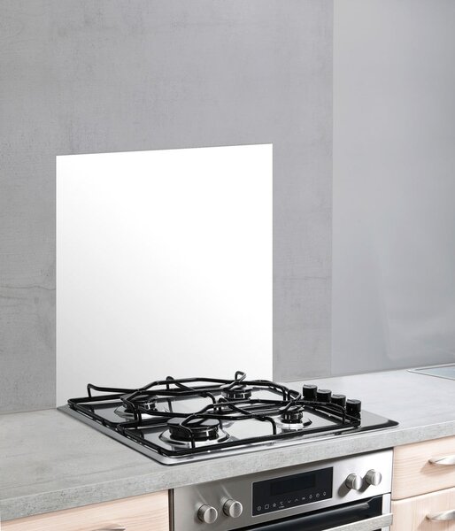 Rivestimento in vetro bianco per stufa , 70 x 60 cm - Wenko