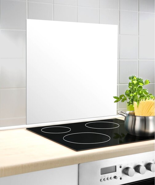 Rivestimento in vetro bianco per stufa , 70 x 60 cm - Wenko
