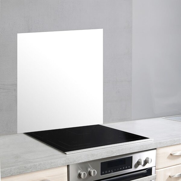 Rivestimento in vetro bianco per stufa , 70 x 60 cm - Wenko