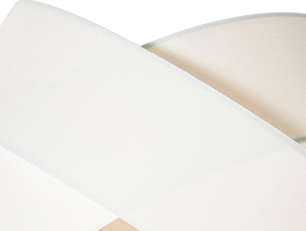Lampada da terra moderna bianca - Cloth