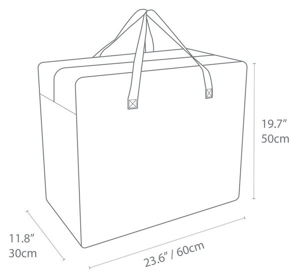Organizer in tessuto per il guardaroba - Bigso Box of Sweden