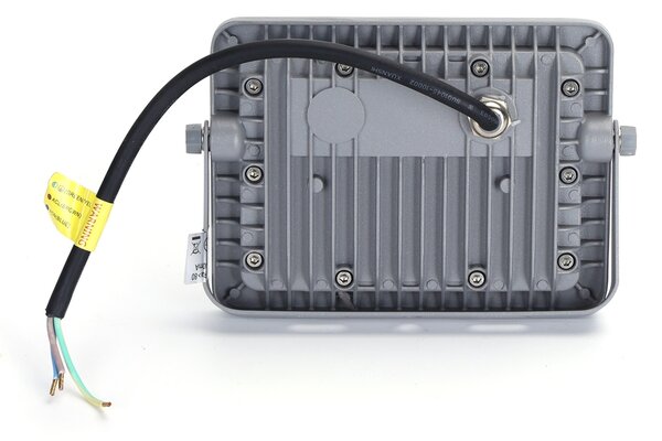 Faro proiettore Led 30W Grigio da esterno IP65 Bianco neutro 4000K Aigostar