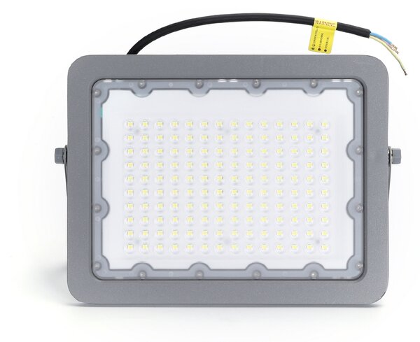 Faro proiettore Led 100W Grigio da esterno IP65 Bianco freddo 6500K Aigostar