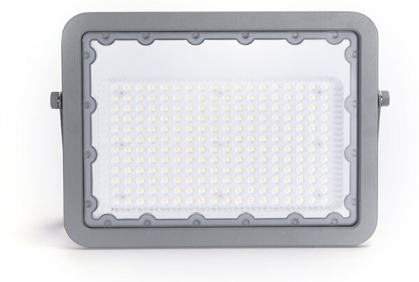 Faro proiettore Led 150W Grigio da esterno IP65 Bianco freddo 6500K Aigostar