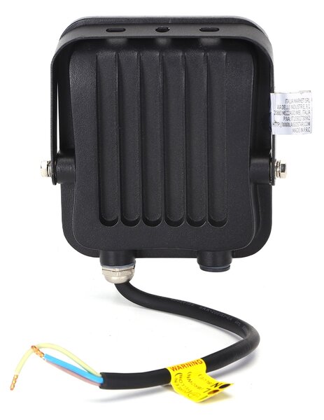 Faro proiettore Led 20W Nero da esterno IP65 Bianco freddo 6500K Aigostar