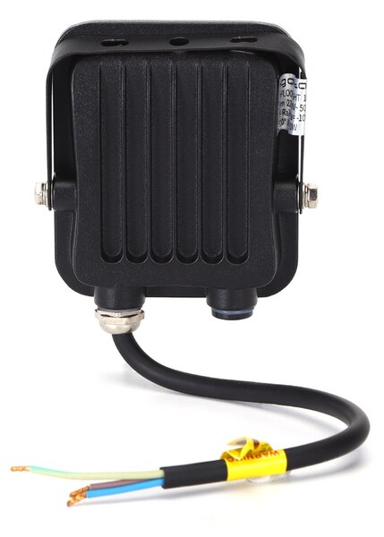 Faro proiettore Led 10W Nero da esterno IP65 Bianco freddo 6500K Aigostar