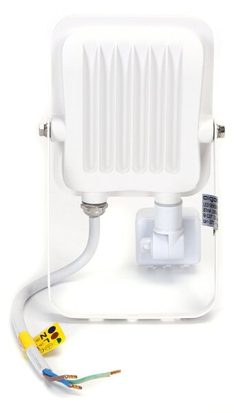 Faro proiettore Led 20W Bianco da esterno IP65 Bianco freddo 6500K con sensore crepuscolare e di movimento Aigostar