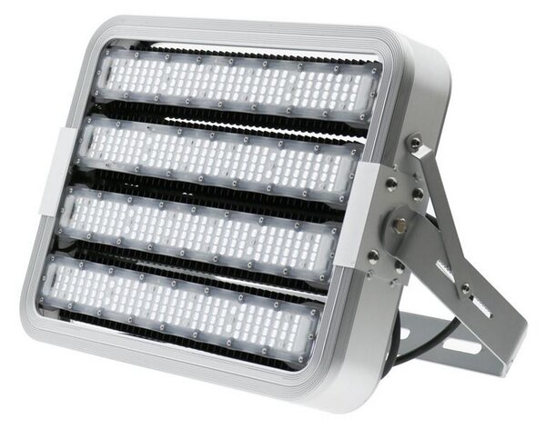 Faro proiettore Led 400W Grigio da esterno IP65 Bianco freddo 6000K M LEDME