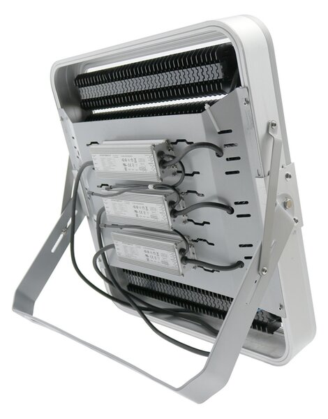 Faro proiettore Led 600W Grigio da esterno IP65 Bianco freddo 6000K M LEDME