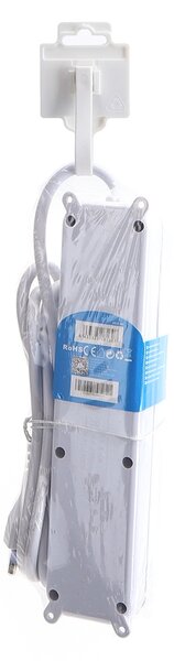Ciabatta multipresa elettrica 4 posti con cavo da 1,5m – 4 Prese Schuko+Bipasso Aigostar