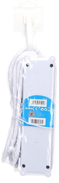 Ciabatta multipresa elettrica 3 posti con cavo da 1,5m – 3 Prese Schuko+Bipasso Aigostar