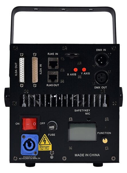 Proiettore laser 5W DMX RGB Proiezione luce immagini scenografiche Wisdom