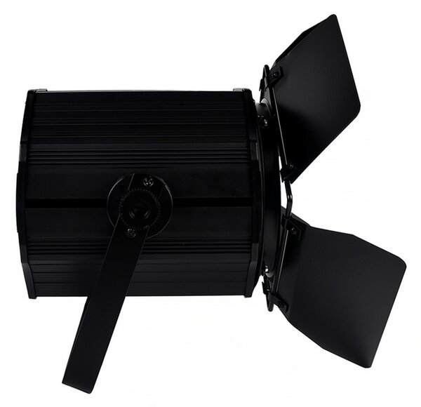 Faro teatrale PC Led COB 200W DMX 3200 – 6000K con alette Wisdom
