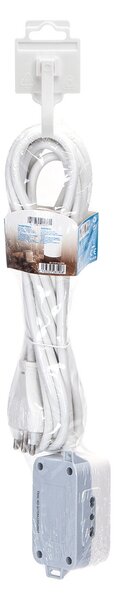 Ciabatta multipresa elettrica 3 posti con cavo da 5m – 1Presa Schuko + 2 Bipasso Aigostar