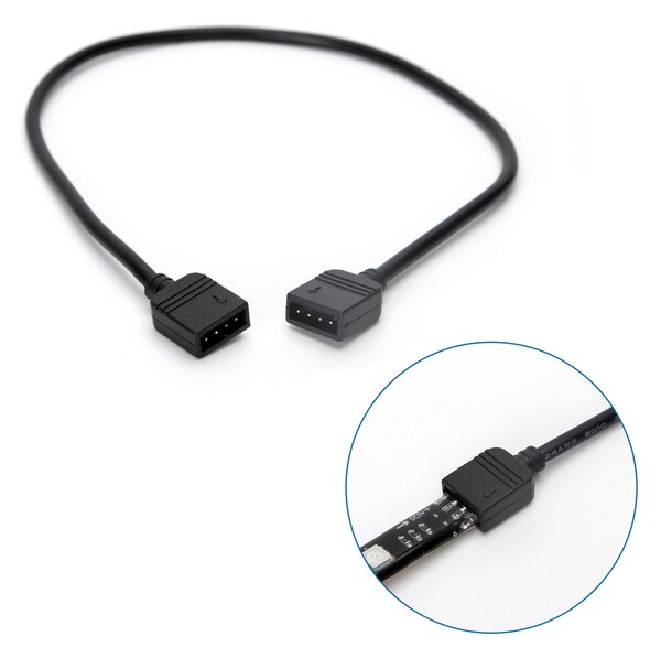 Striscia Led Smart 5V 36W 4×0,5 metri WiFi RGB luce regolabile e dimmerabile con telecomando Aigostar