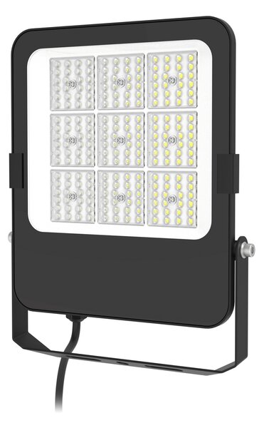Faro proiettore Led 100W Nero da esterno IP65 luce regolabile 120LM/W Novaline
