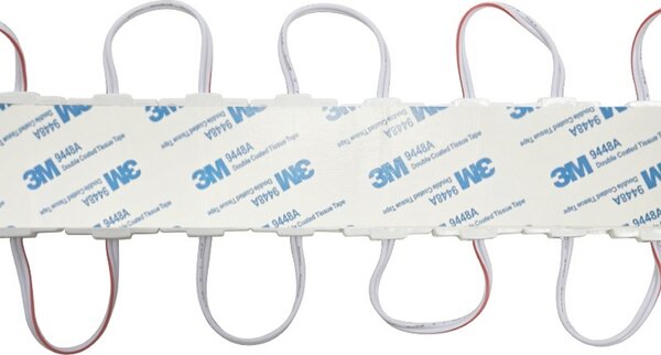 Moduli Led SMD 12V 2W 1 Led IP68 catena 20pz per insegne pubblicitarie Bianco freddo 6500K M LEDME