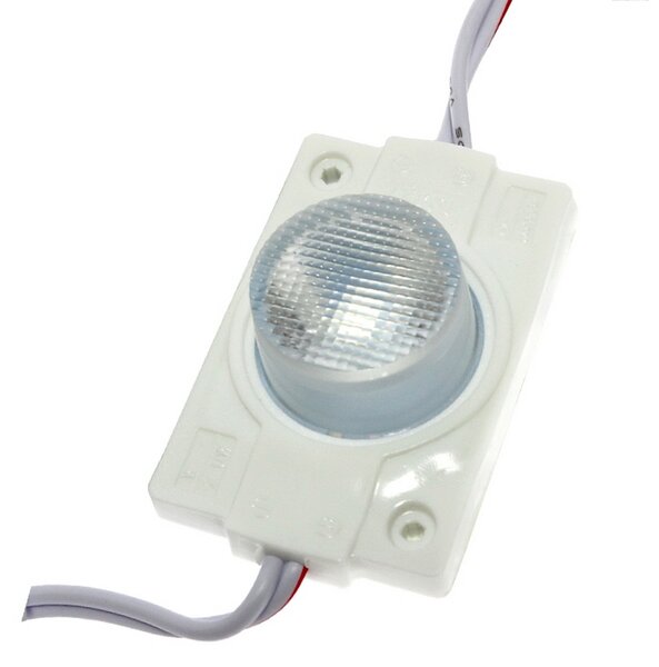 Moduli Led SMD 12V 2W 1 Led IP68 catena 20pz per insegne pubblicitarie Bianco freddo 6500K M LEDME