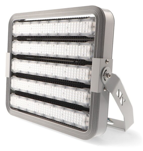 Faro proiettore Led modulare 500W Grigio da esterno IP65 Bianco neutro 4000K M LEDME