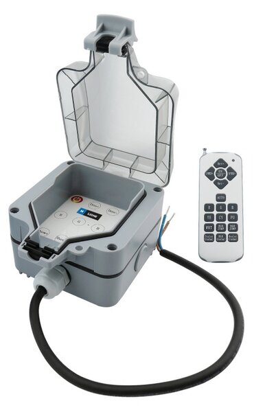 Controller RGB + W due fili per faretti PAR56 IP68 per piscina con telecomando M LEDME
