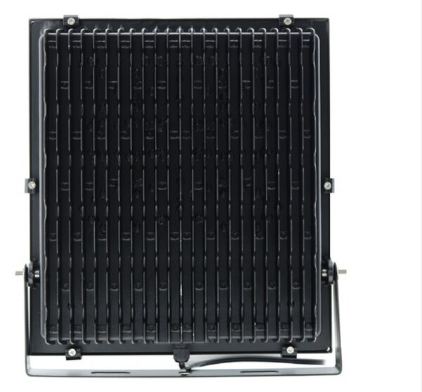 Faro proiettore Led 200W Nero da esterno IP65 Bianco Caldo 3000K M LEDME