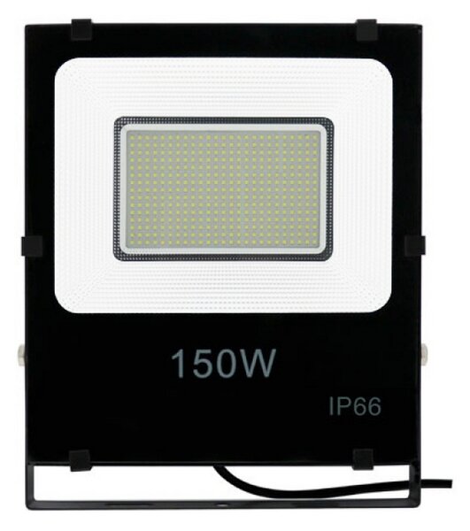 Faro proiettore Led 150W Nero da esterno IP65 Bianco Neutro 4500K M LEDME