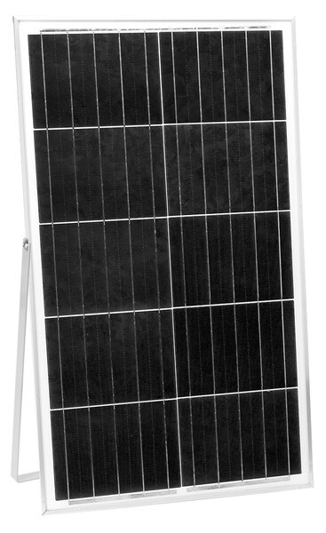 Faro Led 300W Nero con pannello solare IP66 Bianco freddo 6500K Dimmerabile con telecomando e crepuscolare Aigostar