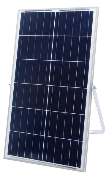 Faro Led 200W Nero con pannello solare IP67 Bianco freddo 6500K Dimmerabile con telecomando e crepuscolare Aigostar