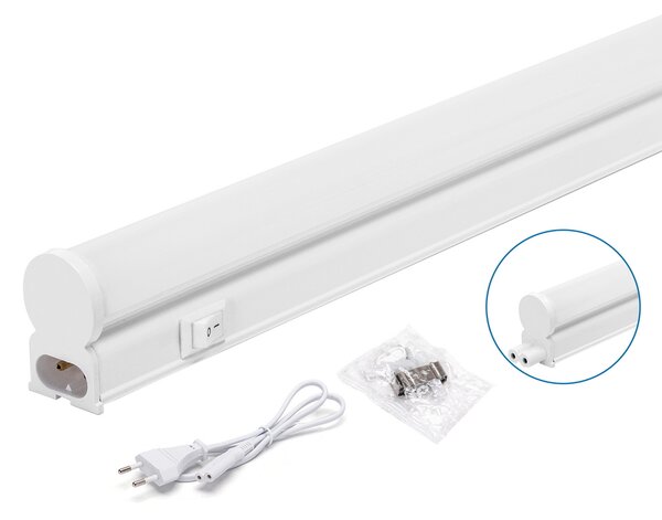 Reglette Led sottopensile 12W da 90cm Bianco neutro 4000K Aigostar