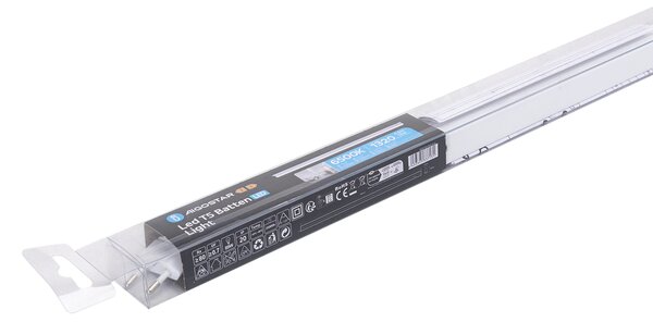 Reglette Led sottopensile 12W da 90cm Bianco freddo 6500K Aigostar