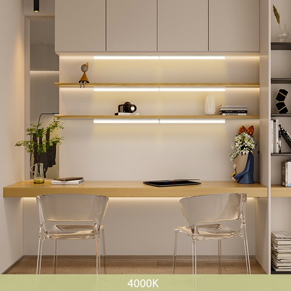 Reglette Led sottopensile 12W da 90cm Bianco neutro 4000K Aigostar