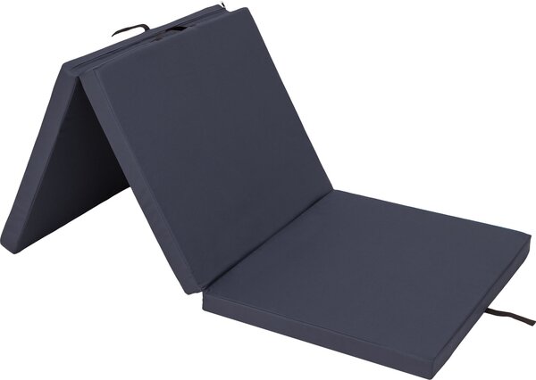 Materasso pieghevole "ALEX" - 195×80×6 cm - Materasso pieghevole con rivestimento in Oxford, lavabile, lettino da viaggio e tappetino da allenamento, pieghevole | PillowPrim