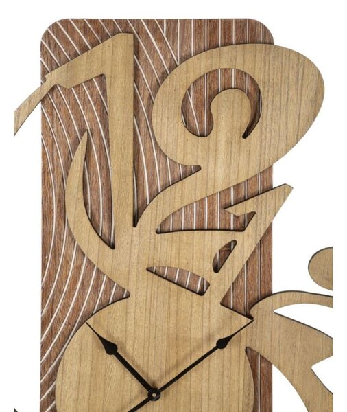 Orologio da Parete Moderno Effetto Legno