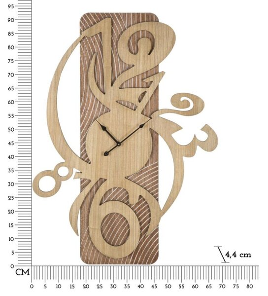 Orologio da Parete Moderno Effetto Legno