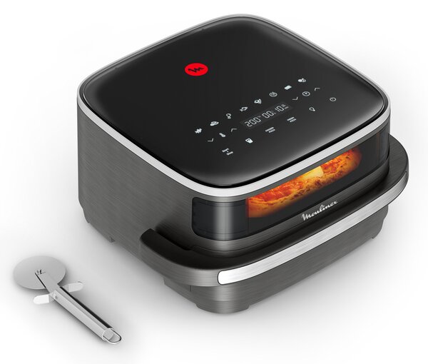 Moulinex Friggitrice ad Aria 4 Litri Potenza 2200W con Timer e Termostato Regolabile Easy Fry XL Surface - AL402HF0