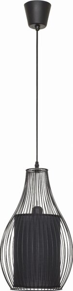 Lampadario CAMILLA nero 1xE27x40W in metallo, dimensioni: 120x26x26 cm, IP20, Nowodvorski Lighting