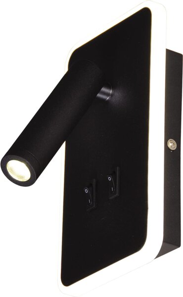 Lampada da parete moderna rettangolare con striscia LED Kaja SET K-8106
