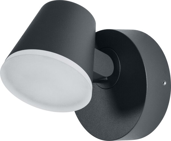 LEDVANCE Lampada da parete e soffitto a LED, apparecchio per applicazioni esterne, bianco caldo, Endura Style Midi Spot I