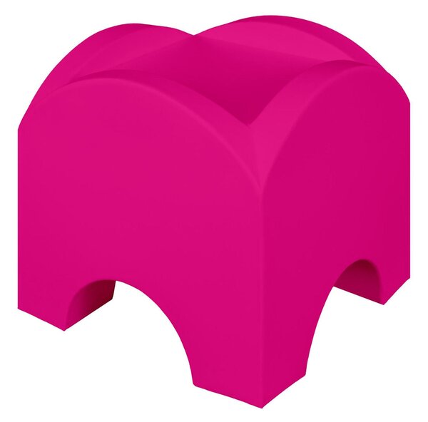 Tavolo basso In Polietilene Modello SUNSET Dimensioni 50x50x h 45 cm Per arredare al meglio uno spazio in giardino o a bordo piscina uso interno esterno colore viola