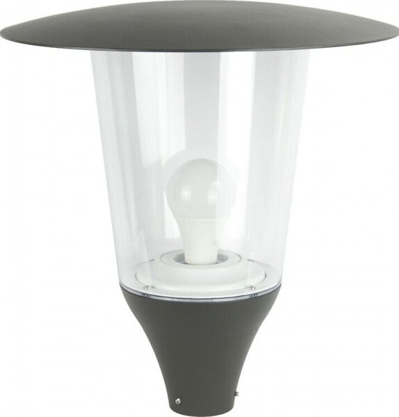 Testata lampada stradale 1xE27 grigio scuro IP65 SU-MA MTS-HEAD