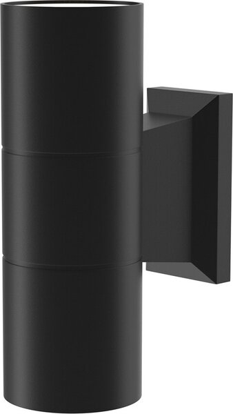 Maytoni BOWERS Applique da esterno nera, IP54, GU10, a 2 luci, 50 W max