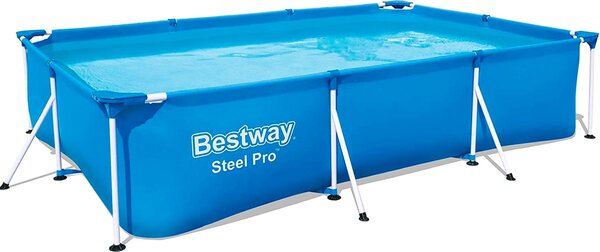 Piscina Steel Pro Rettangolare Telaio Portante Cm.300X201X66H. - kg.19,6 - lt.3.300 (art.56404)