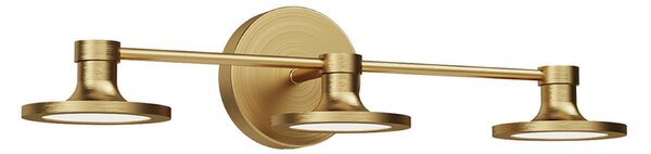 Applique da parete Elstead, Issa, dimmerabile, Dorato / Ottone, Bagno, Alluminio