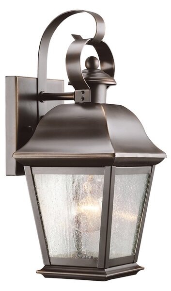 Lampade da esterno KICHLER, Mount Vernon, dimmerabile, Bronzo / Ottone anticato, Alluminio