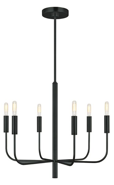 Lampadari FEISS, Brianna, dimmerabile, Nero, Soggiorno, Metallo
