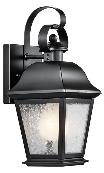 Lampade da esterno KICHLER, Mount Vernon, dimmerabile, Nero, Alluminio