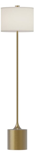 Lampada da terra Elstead, Issa, Beige, Soggiorno, Alluminio, Vintage